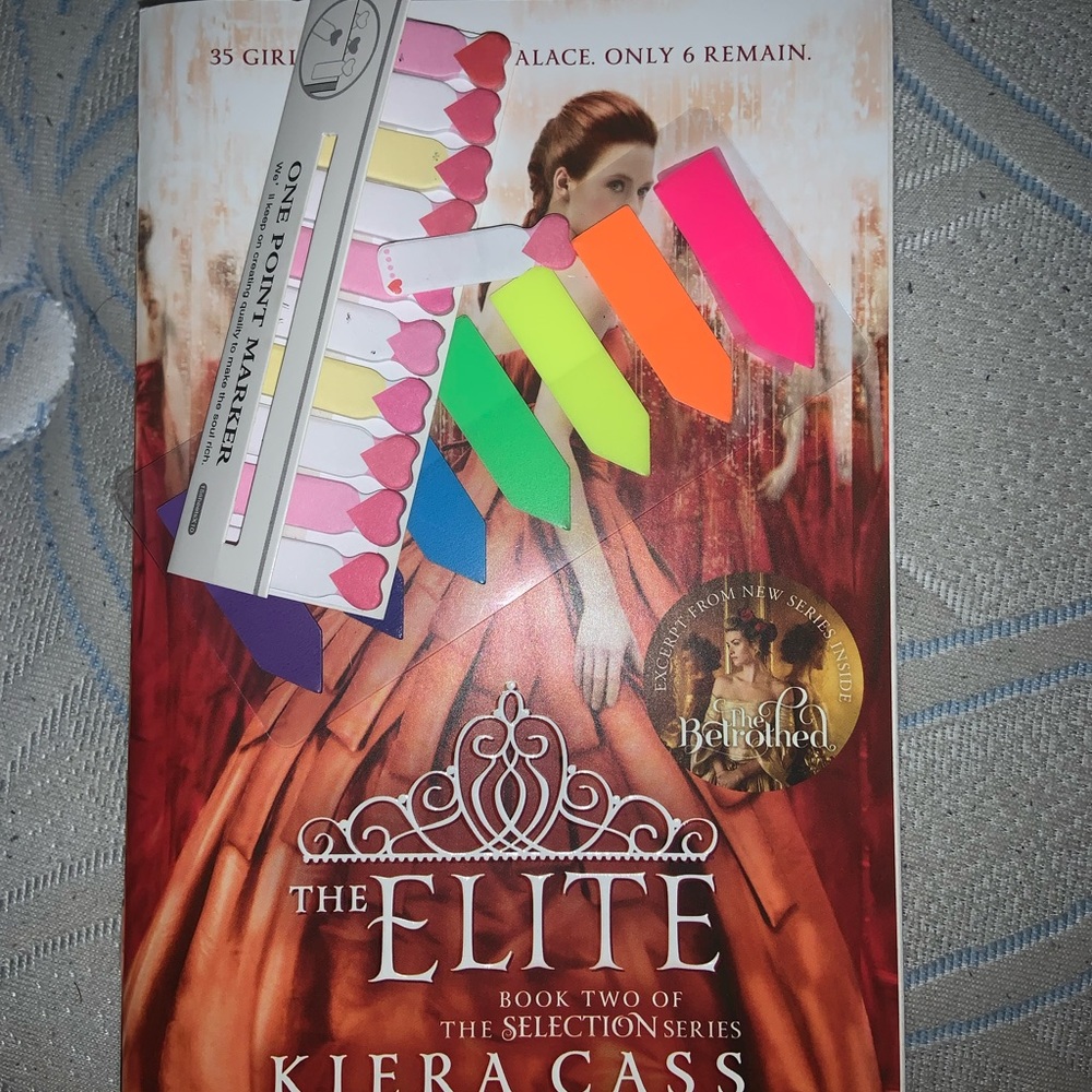elite book 2 with book tags